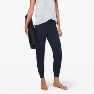 Lululemon Align Jogger 28" Size 4 Navy Worn 1X